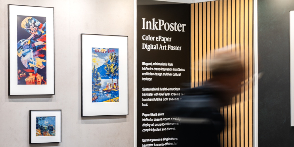 PocketBook pievieno savam portfelim IONNYK: IFA Berlin izstādē InkPoster tiek prezentēts kopā ar IONNYK