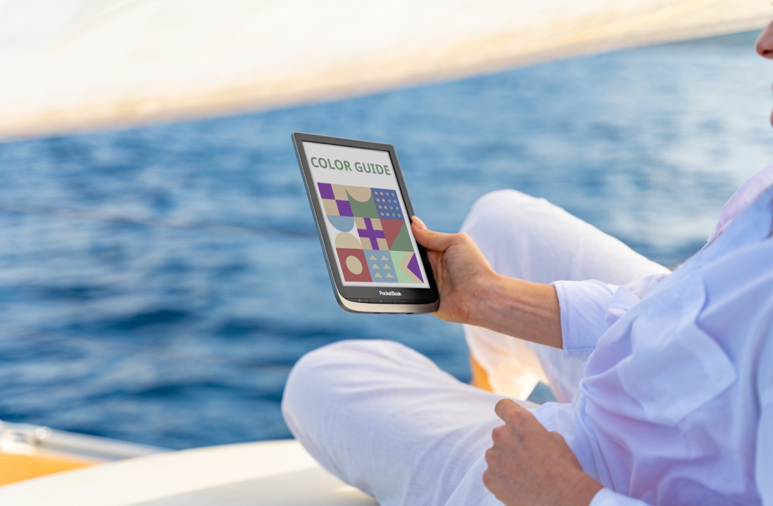 Video: PocketBook un E Ink par krāsu ePaper un jauno 7,8 collu InkPad Color