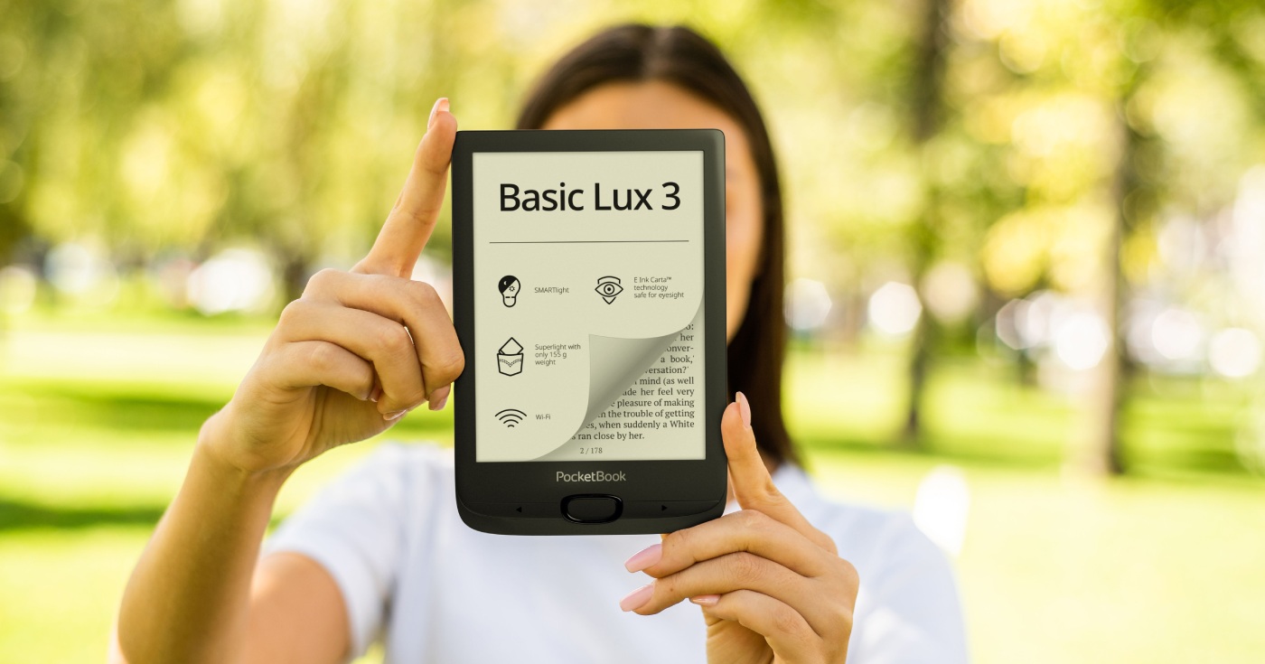 PocketBook Basic Lux 3: vairāk iespēju, vairāk komforta