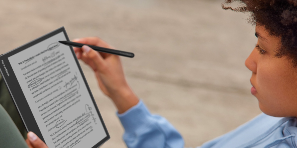 Teksta atpazīšana ierīcē PocketBook InkPad Eo: pārveidojiet ar roku rakstītas piezīmes tekstā, izmantojot OCR